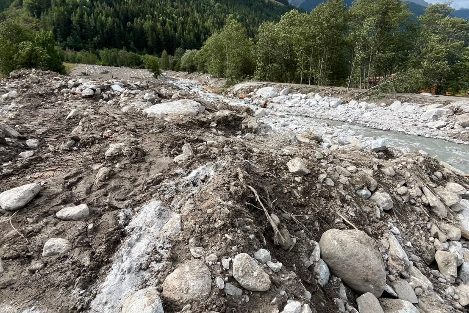 Glissement de terrain de la Valle Aurina