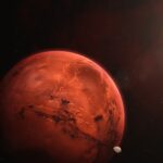 Comme c'est merveilleux ! Ce soir le « baiser » Lune – Mars revient, il sera visible à l'œil nu