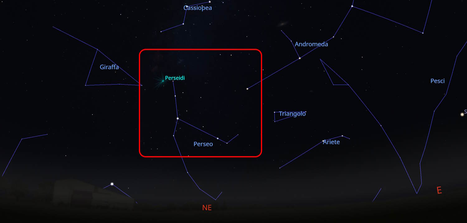 nuit de San Lorenzo Perséides