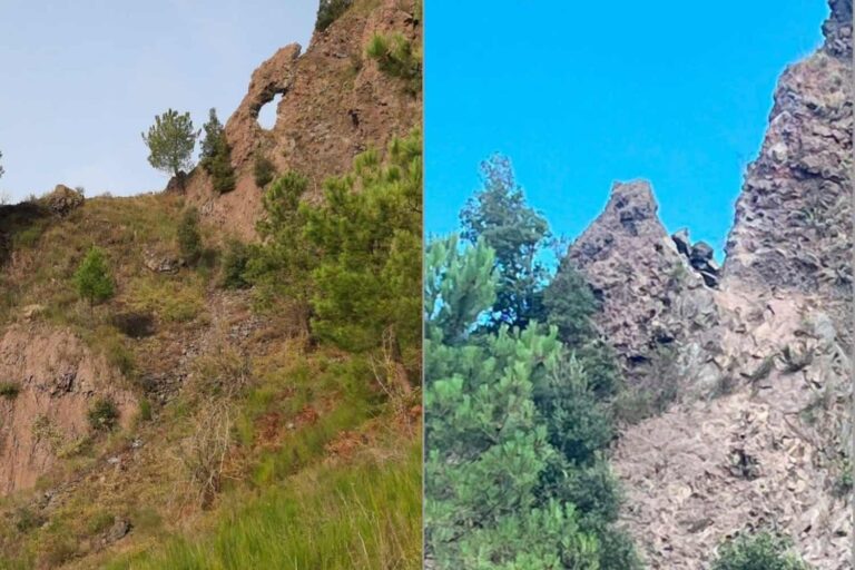 L'Œil du Diable du Vésuve s'est effondré : la célèbre arche naturelle de la Valle dell'Inferno a disparu
