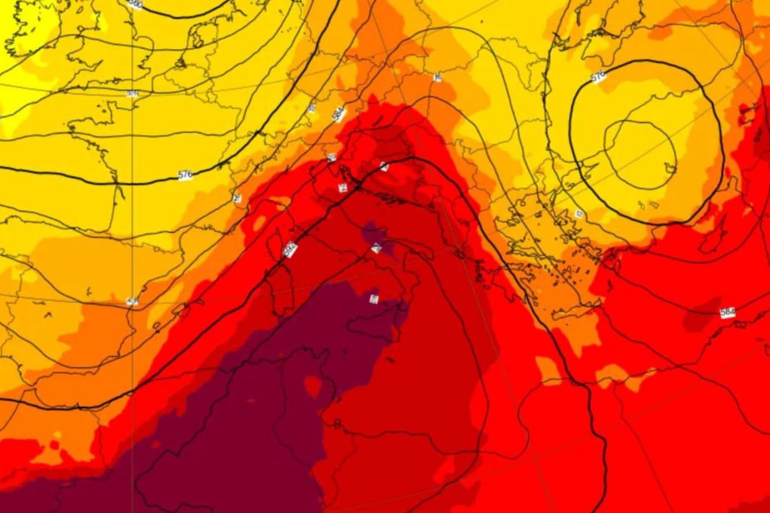 caldo fine agosto