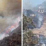 Taormina en flammes, les incendies menacent les habitations : « la situation est vraiment tragique »