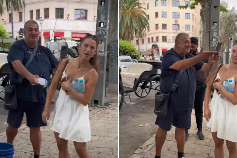 Une touriste tente d'étancher la soif d'un cheval brûlant, un cocher l'insulte et l'attaque : épisode choquant à Palma de Majorque