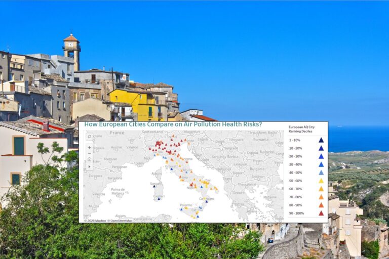 Où peut-on respirer un air plus pur ? Le classement européen 2026 récompense deux villes italiennes