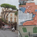 Impressionnante cellule orageuse sur la Toscane : tornades, arbres abattus et grêle géante entre Viareggio et Versilia