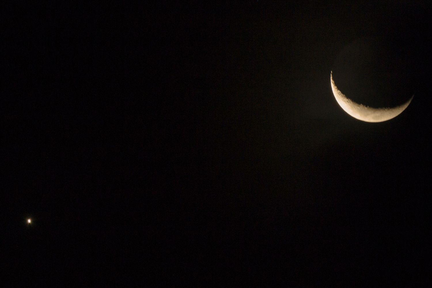 occultazione venere luna