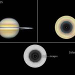 Les astronomes ont découvert une structure massive en forme de vague à 10 côtés qui s'agite au-dessus du pôle sud de Saturne.