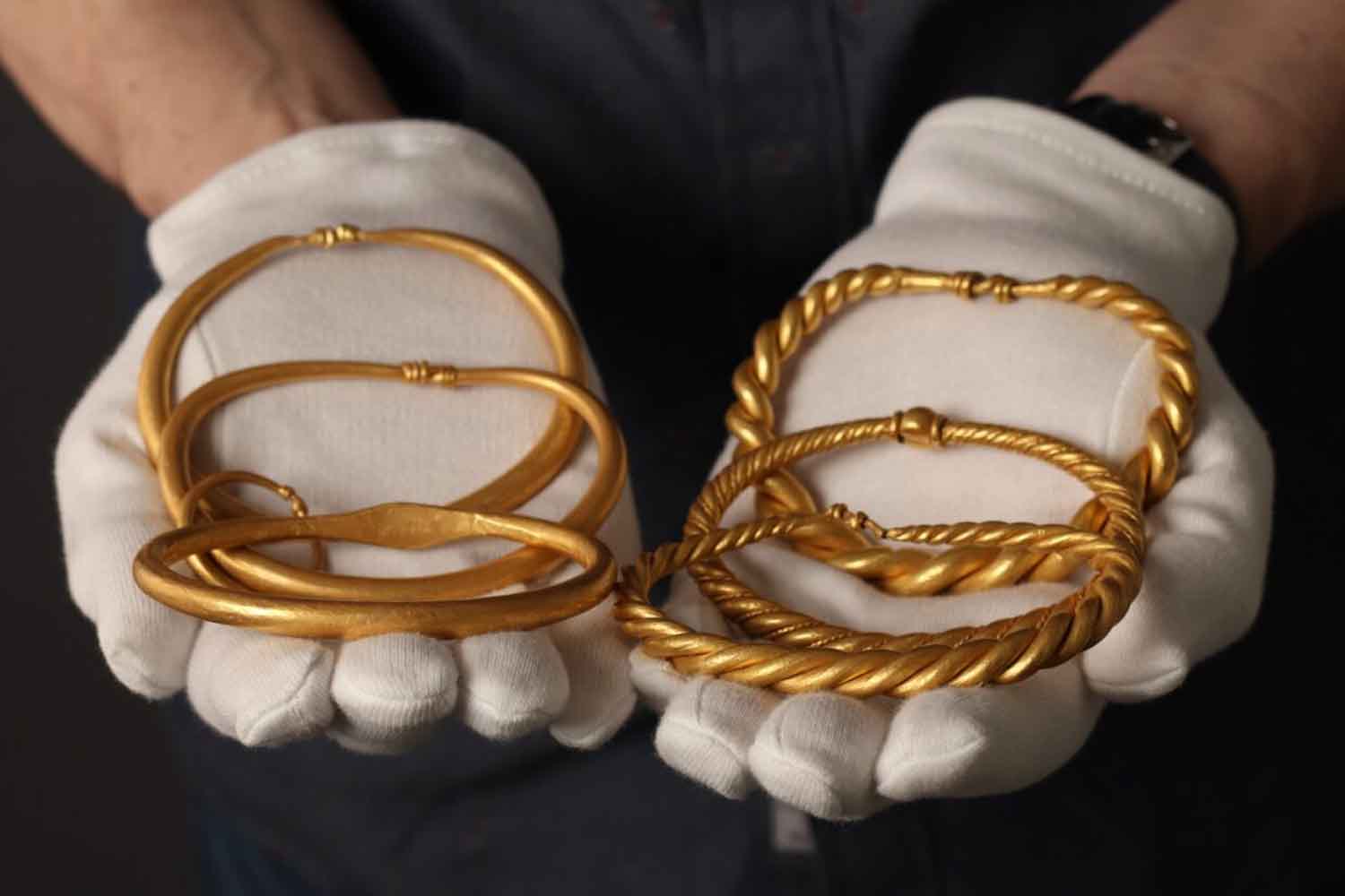 Bracelets au trésor Viking du Danemark