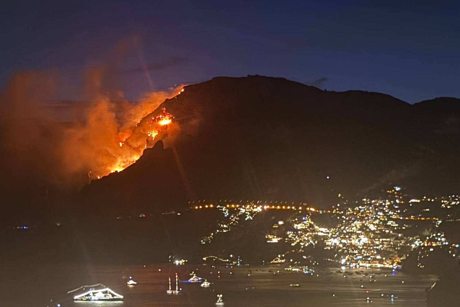 Incendio Costiera Amalfitana