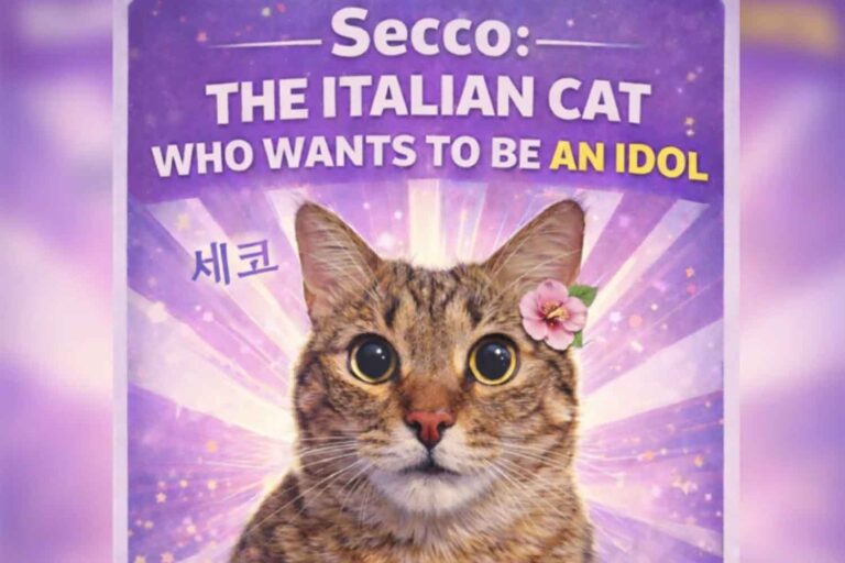 Oubliez les influenceurs : Secco est la première « idole des chats » italienne à amener la Corée sur le canapé de la maison