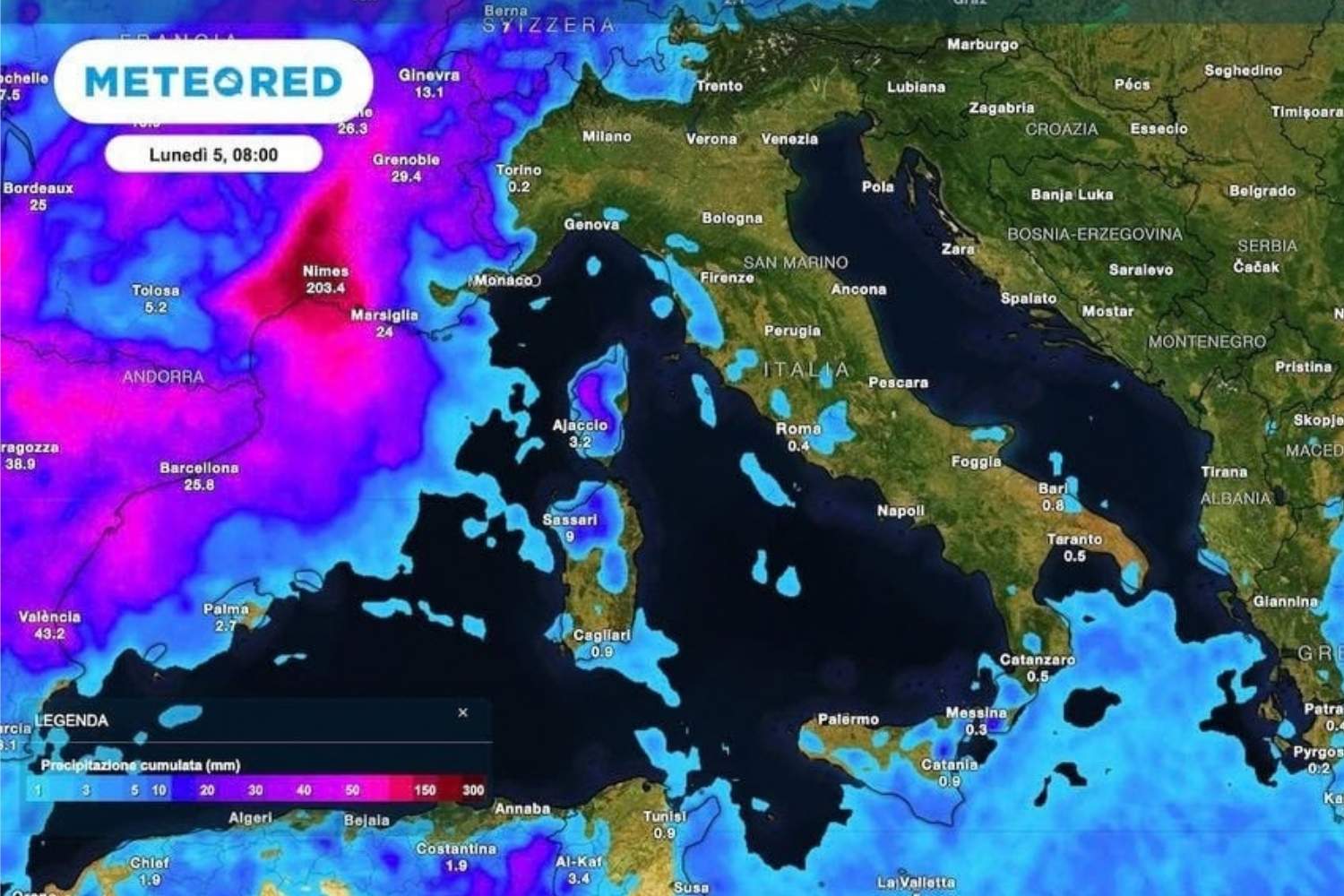 meteo ottobre 2026