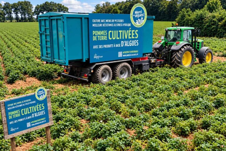 Adieu le glyphosate ? En France, on cultive du blé sans insecticides ni fongicides, grâce aux algues