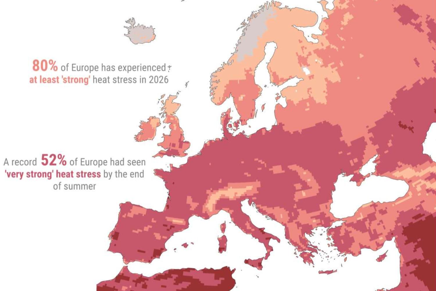 Maintenant c'est officiel ! En Europe occidentale, l’été 2026 a été le plus chaud jamais enregistré, dépassant celui de 2003 (avec une moyenne de 21,7 degrés)