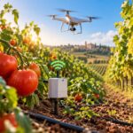 Capteurs dans le sol et drones sur les tomates : voici comment ils économisent jusqu'à 15 % d'eau dans les Pouilles