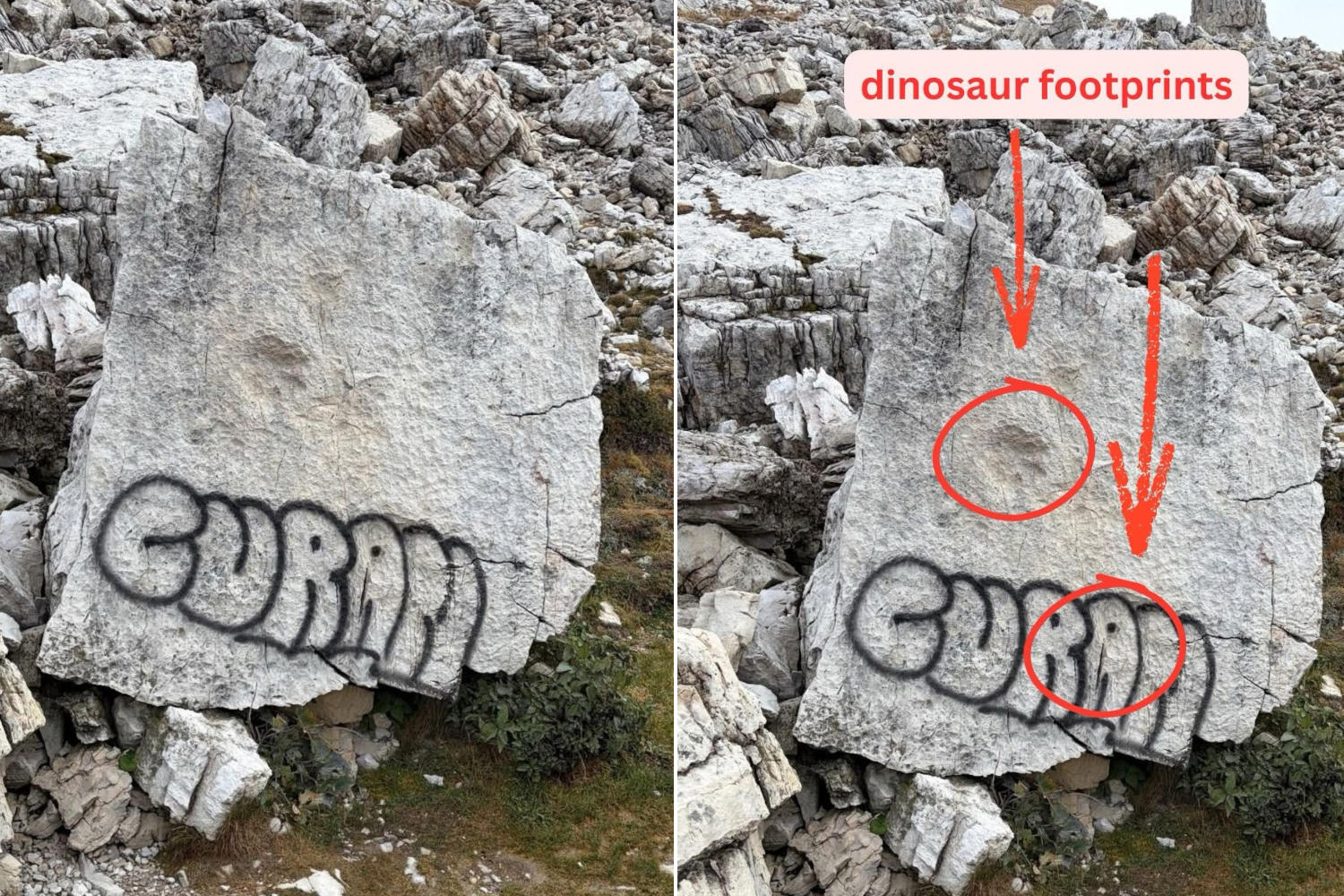 Graffiti Tre Cime