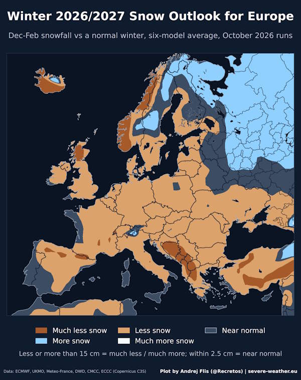 neige europe