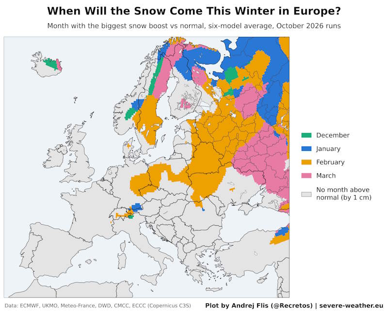 neige europe