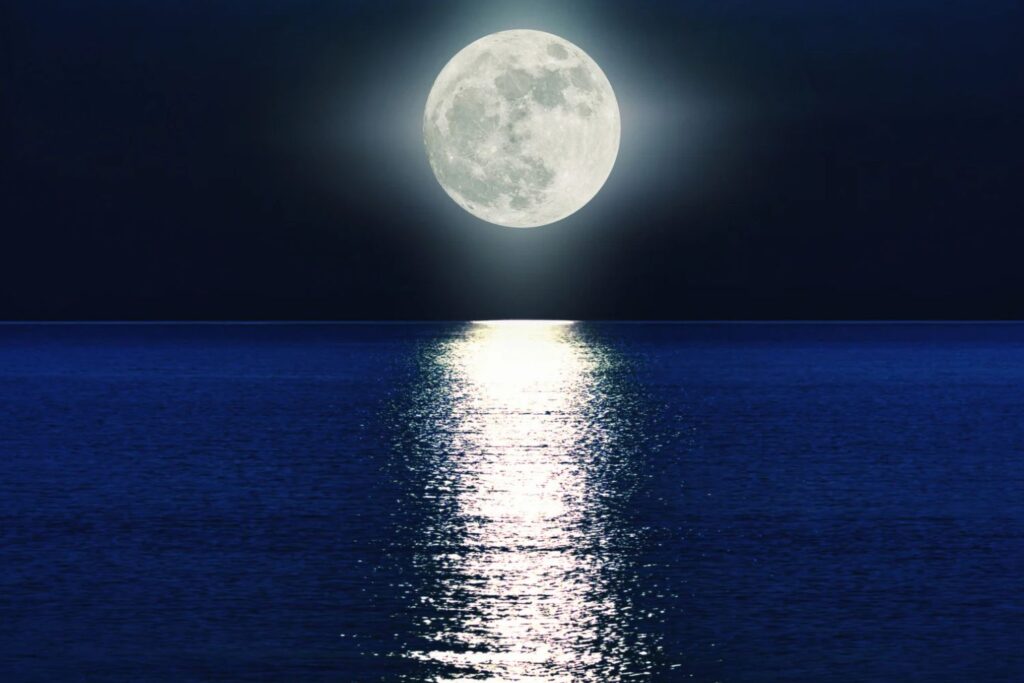 luna piena del cacciatore ottobre