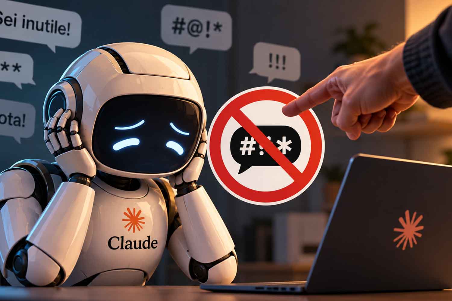Anthropic vieta gli insulti a Claude