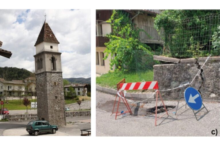 Cette ville du Frioul est en train de sombrer (et son clocher est de plus en plus incliné)