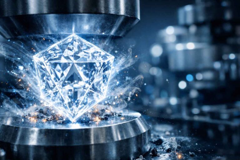 Diamant hexagonal : des scientifiques parviennent à créer en laboratoire le cristal extrêmement rare né d'impacts de météorites