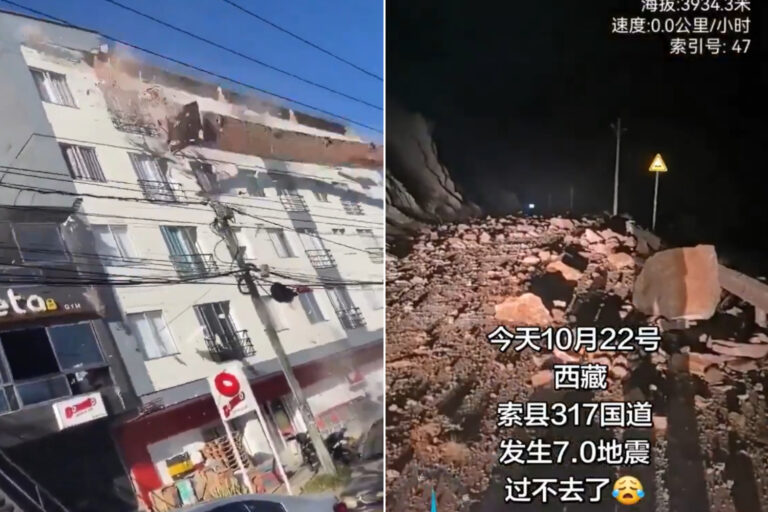 Un séisme de magnitude 7 secoue le Tibet : des dizaines de morts et de blessés, des centaines de maisons effondrées