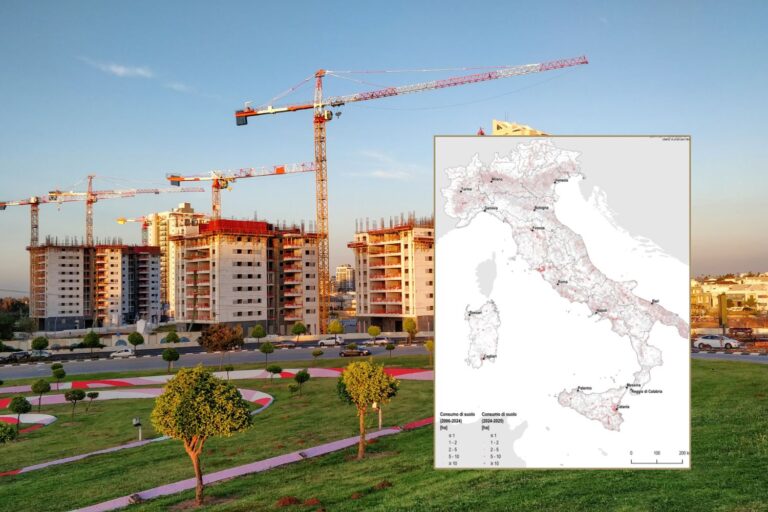 Le béton dévore l'Italie : une superficie supérieure à 14 000 terrains de football a disparu (rien qu'en 2025)