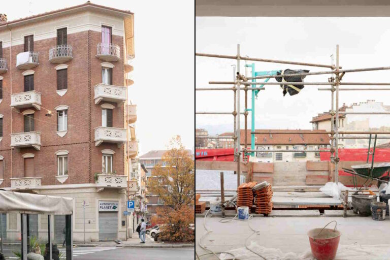 Maisons vides et familles sans abri : et s’il suffisait de les remettre en circulation ? À Turin, un projet transforme les bâtiments abandonnés en réponse au droit à la vie